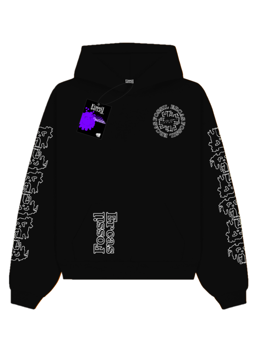 OutPrecsSimboler OutInvB&W.ArmX2 Hoodie (FPLA)