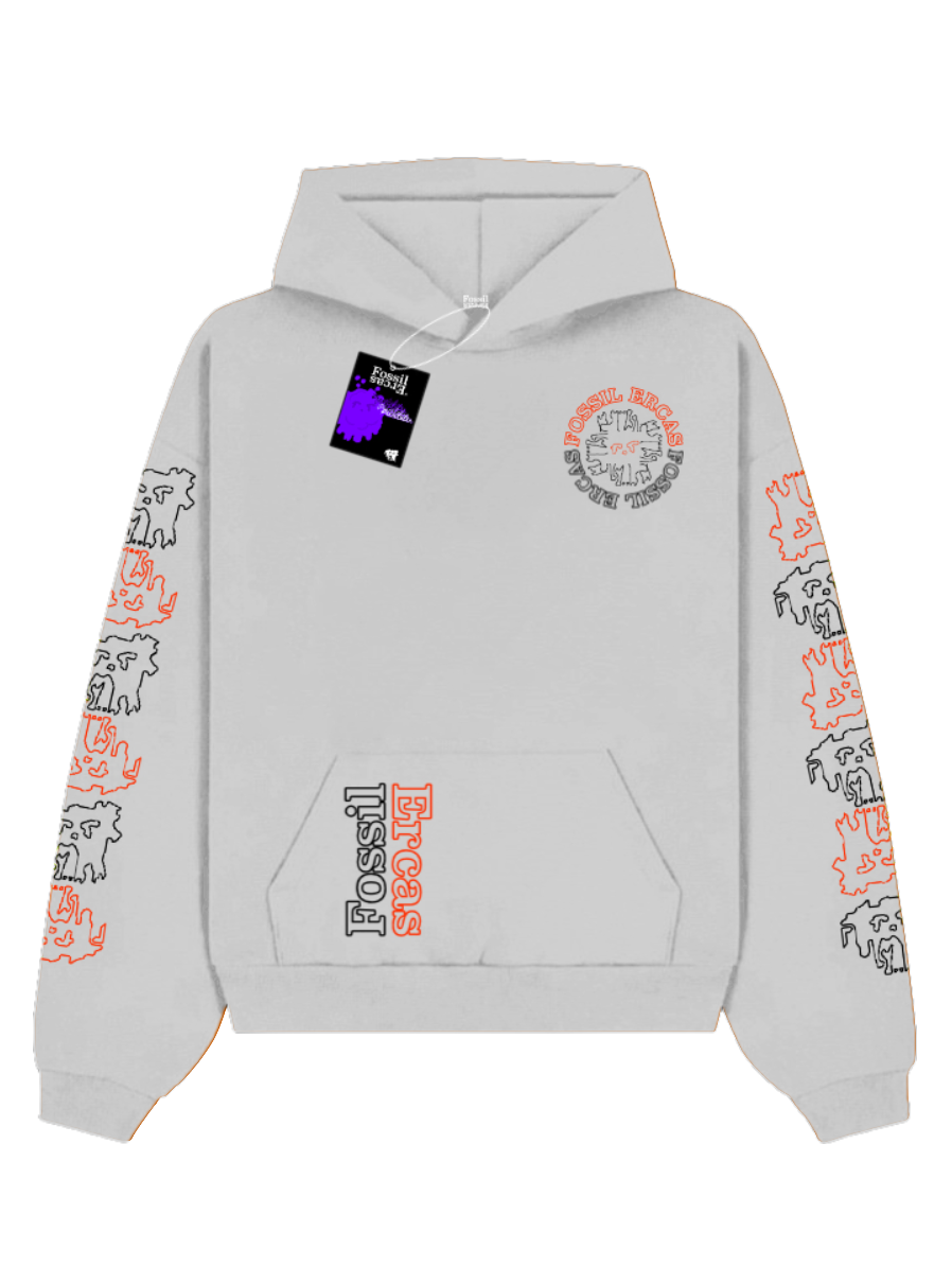OutPrecsSimboler OutInvB&W.ArmX2 Hoodie (FPLA)