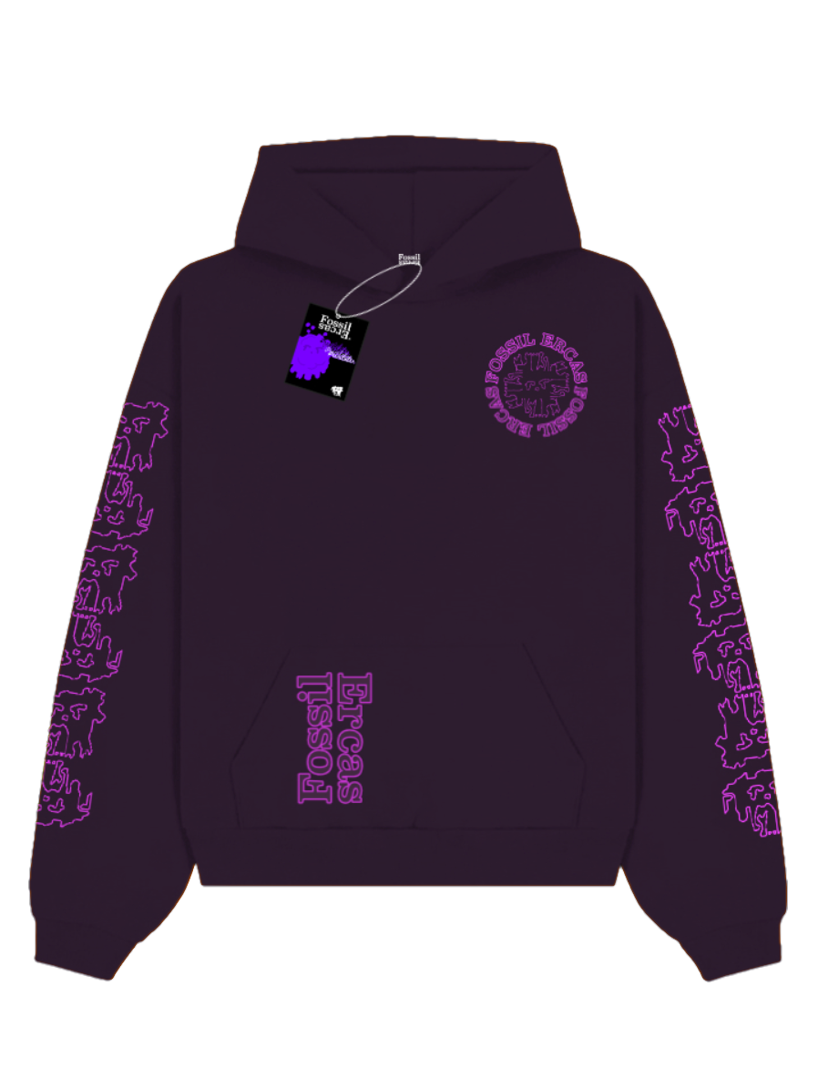 OutPrecsSimboler OutInvB&W.ArmX2 Hoodie (FPLA)