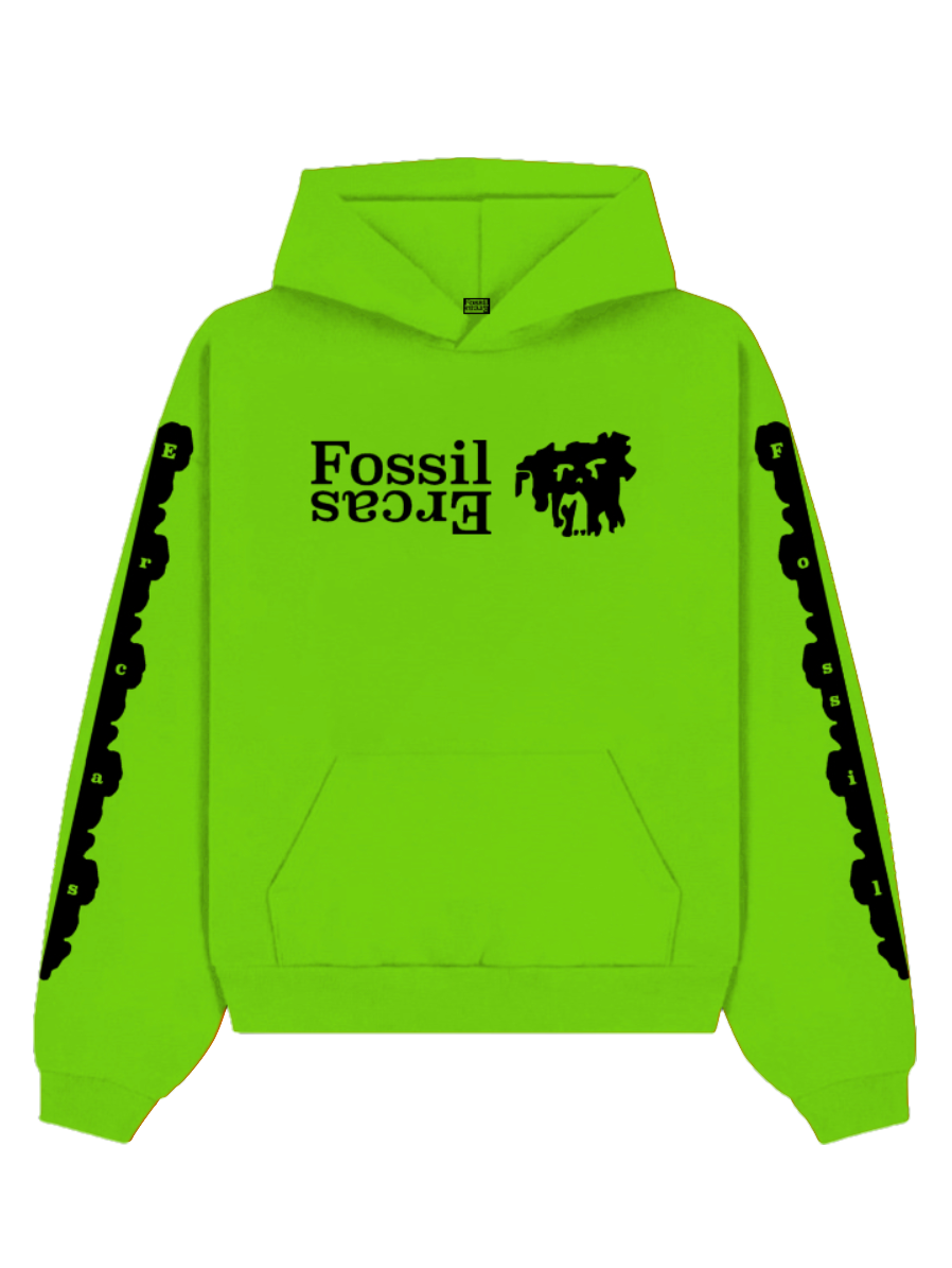 TUFTED FossilErcas Precstaber Logo PrecsSpikesArmx2 Hoodie