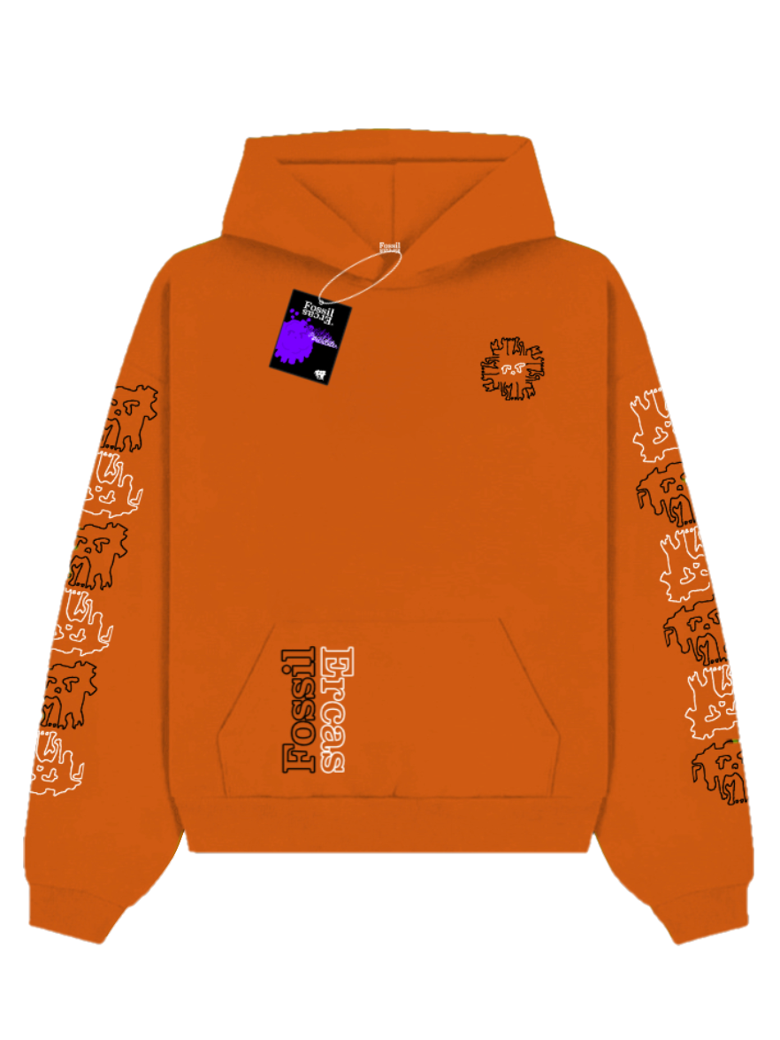 OutPrecsSimboler OutInvB&W.ArmX2 Hoodie