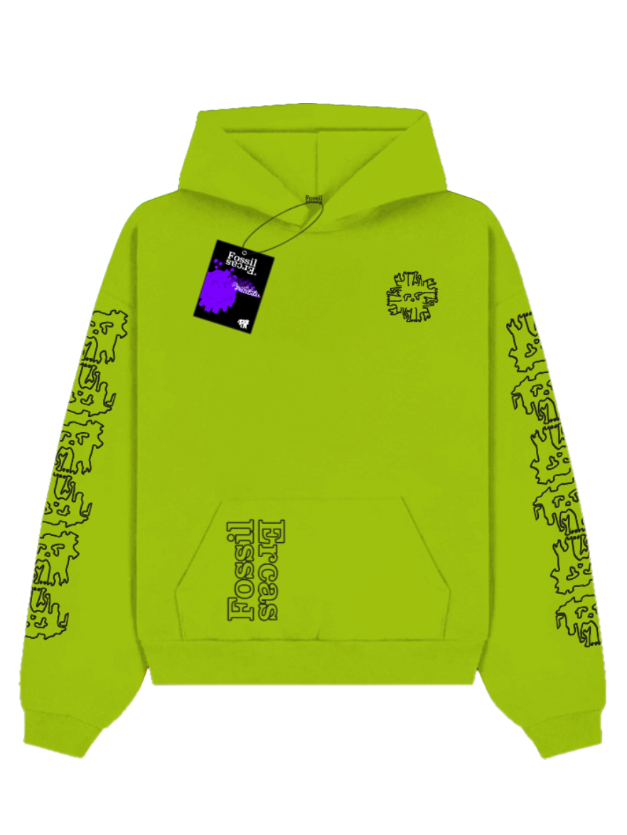 OutPrecsSimboler OutInvB&W.ArmX2 Hoodie