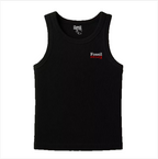 Black Fossil Ercas Letters Precstaber Tank Top (3 Pack)