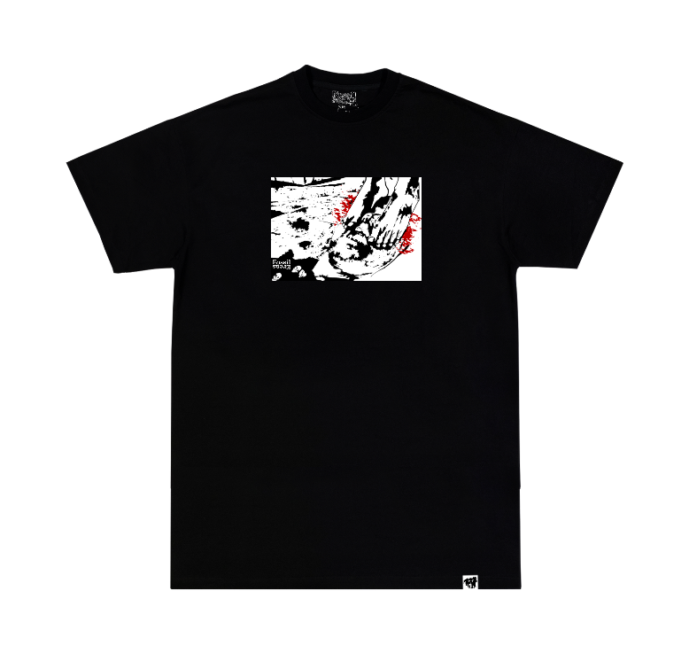 Feet Masacre B&W&R Fos T- Shirt
